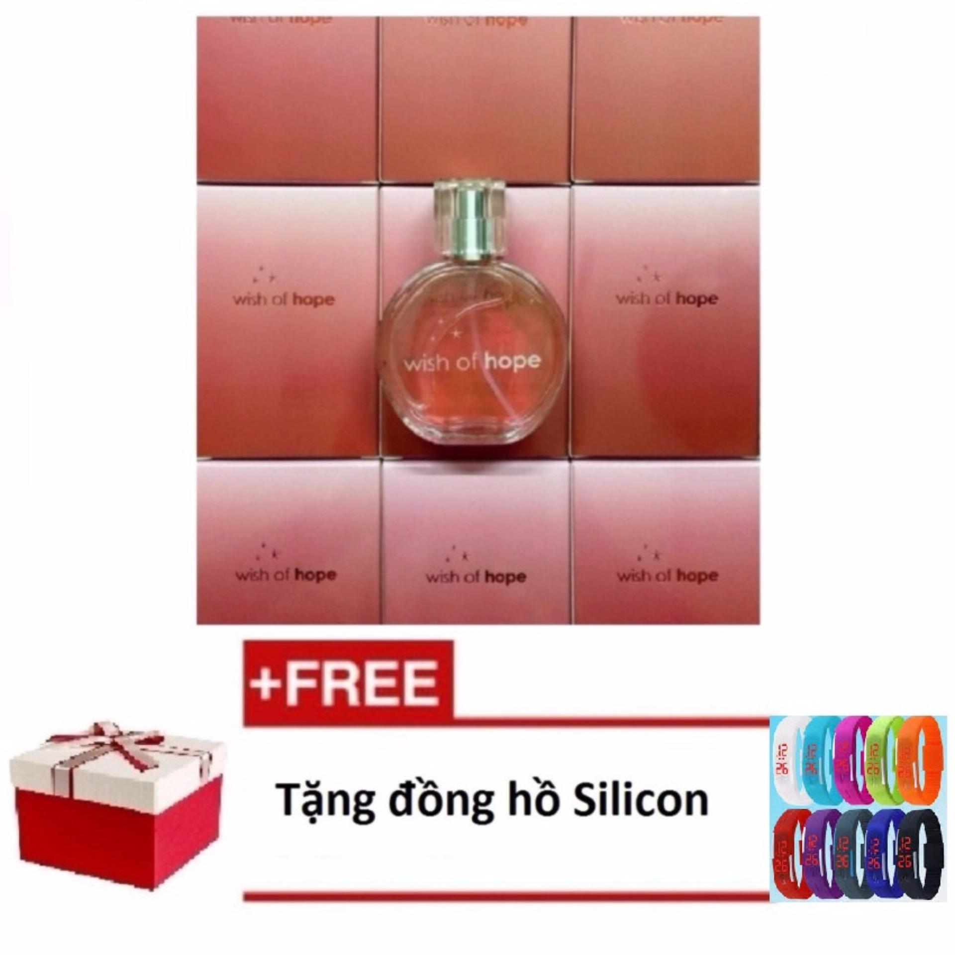 Nước Hoa Nữ Avon Wish Of Hope 50Ml + Tặng 1 Đồng Hồ Silicon (Màu ngẫu nhiên)