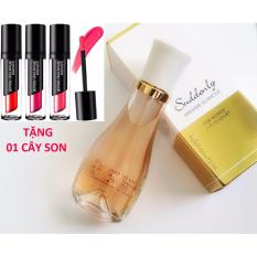Nước Hoa Nữ Cao Cấp Suddenly Madame Glamour 50ml + Tặng cây son Agapan tự chọn màu