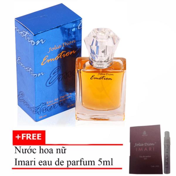 Nước hoa nữ Emotion Eau de Parfum 50ml + Tặng Nước hoa nữ Imari eau de parfum 5ml