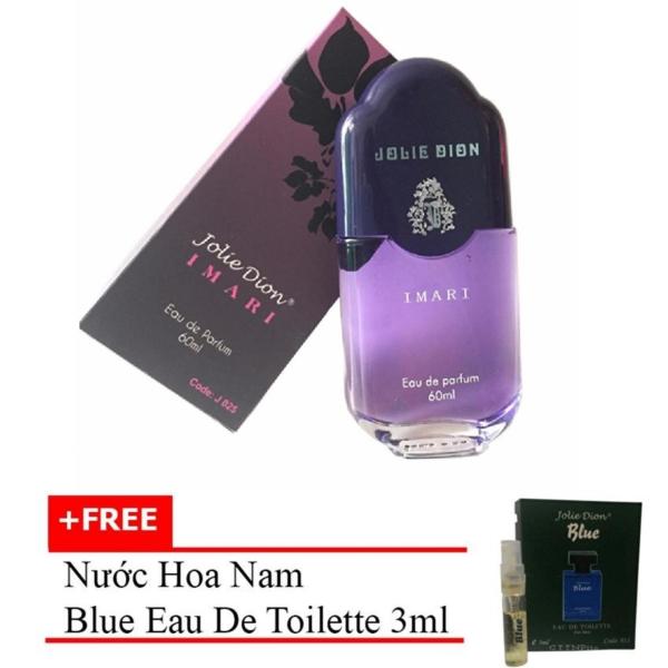 Nước hoa nữ Jolie Dion Imari Eau de Parfum 60ml + Tặng nước hoa nam Blue eau de toilette 3ml