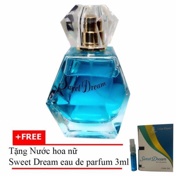 Nước hoa nữ Jolie Dion Sweet dream Eau de Parfum 60ml + Tặng Nước hoa nữ Sweet Dream eau de parfum 3ml
