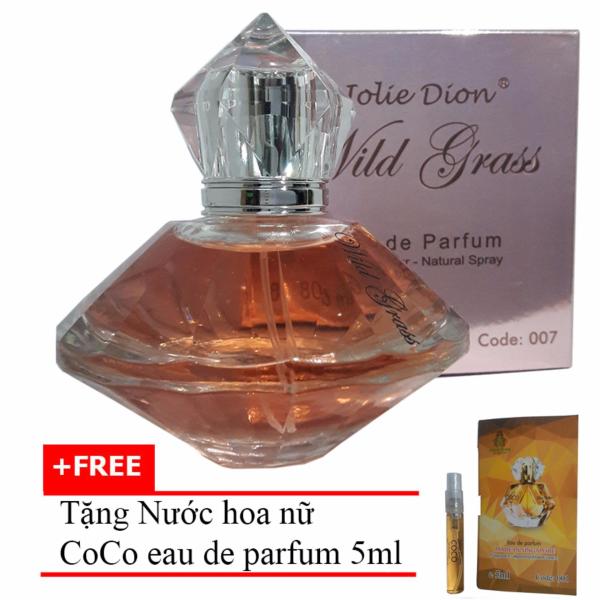 Nước hoa nữ Wild grass eau de parfum 80ml + Tặng Nước hoa nữ CoCo eau de parfum 5ml