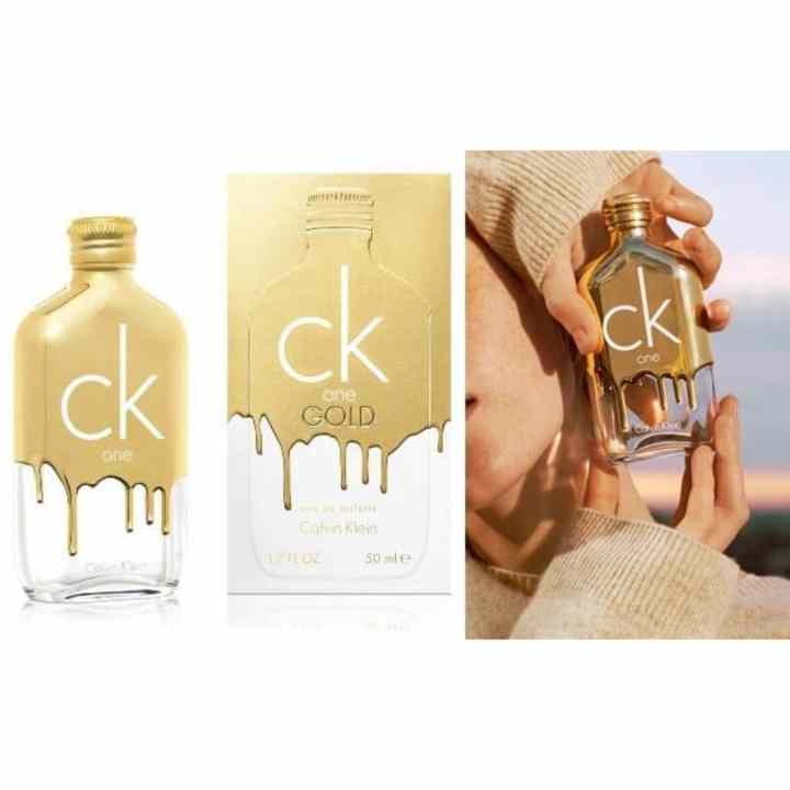 Nước hoa unisex Calvin Klein Gold Eau De Toilette 50ml