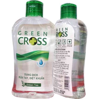 nước rửa tay khô Green Cross hương Trà Xanh chai 250ml thumbnail