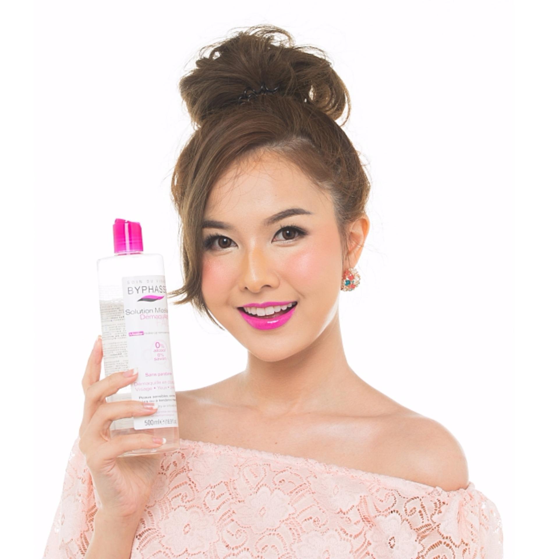 Nước tẩy trang Byphasse Micellar Make-up Remover Solution 500ml