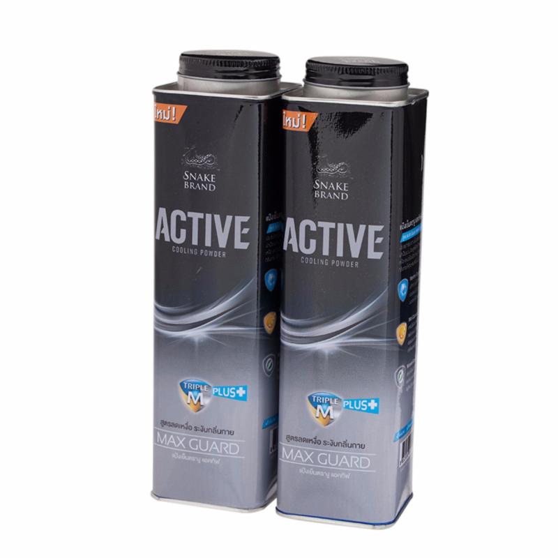 Phấn Lạnh Snake Brand Active Max Guard 300gr Cho Nam