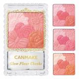 Phấn má Canmake Glow Fleur Cheeks 01 peach full - 4g