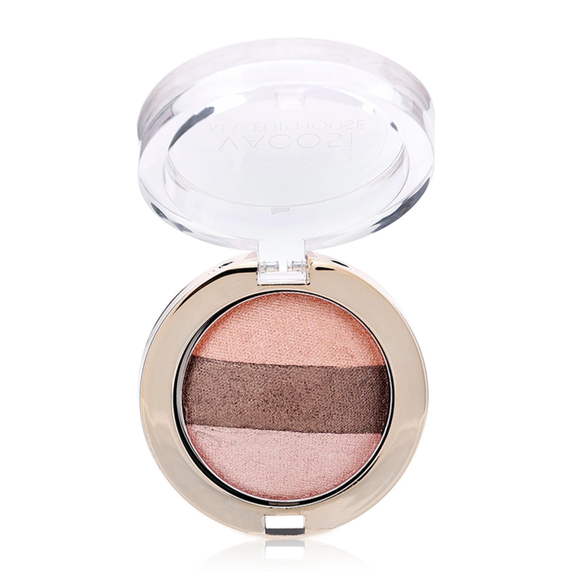 Phấn mắt phối 3 màu Vacosi Eyeshadow 5g No.01