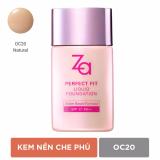 Phấn nền dạng lỏng Za Perfect Fit Liquid Foundation Oc20 30ml
