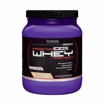 Sữa tăng cơ giảm mỡ vị vani Prostar Whey 100% Protein Vani 454 grams