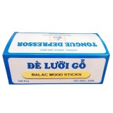 Que đè lưỡi- hộp 100 que