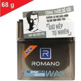 [HCM]Romano - Sáp ( Wax ) Tạo kiểu tóc tự nhiên Matte 68 gr