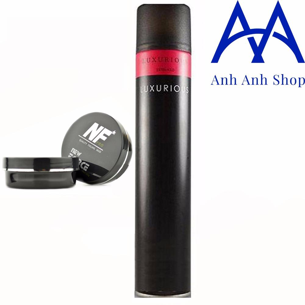 Sáp vuốt tóc New Force + Tặng 1 gôm xịt tóc bất kỳ