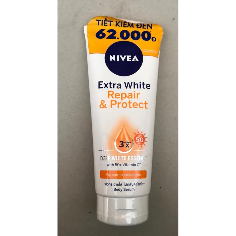 Serum dưỡng thể giúp phục hồi & chống nắng NIVEA Extra White Repair & Protect SPF50 320ml (Thái Lan)