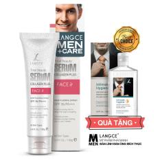 Serum (Huyết Thanh) Đẹp Da Nhau Thai Cừu - FACE it - Da Mặt 100g TẶNG Gel Vệ Sinh 100ml LANGCE dành cho nam