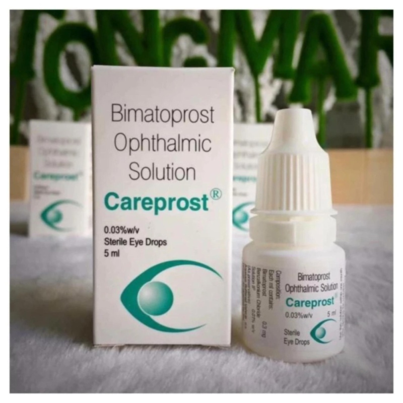 Dung dịch mọc dài và dày mi Ấn Độ Careprost Bimatoprost Ophthalmic Solution 5ml
