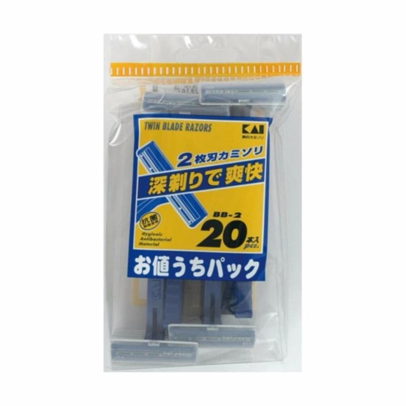Set 20 dao cạo râu KAI Nhật Bản- Hàng nhập khẩu Nhật Bản