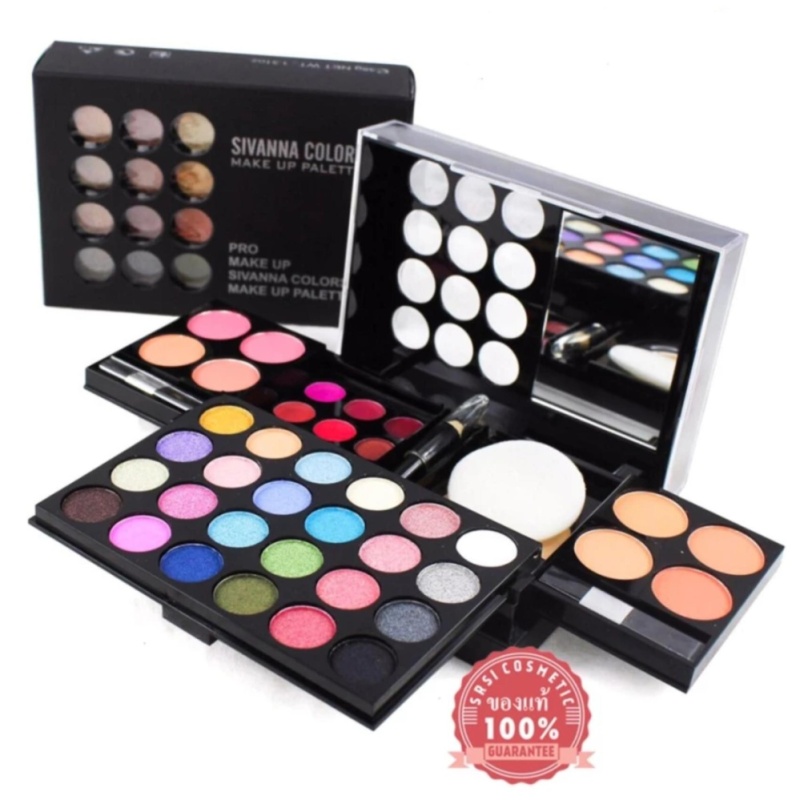 Set trang điểm Sivanna Colors Pro Make Up Palette #No 02