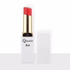 Son môi Hàn Quốc Queenie lâu phai, dưỡng ẩm tự nhiên, 100% không chì (Đỏ tươi)