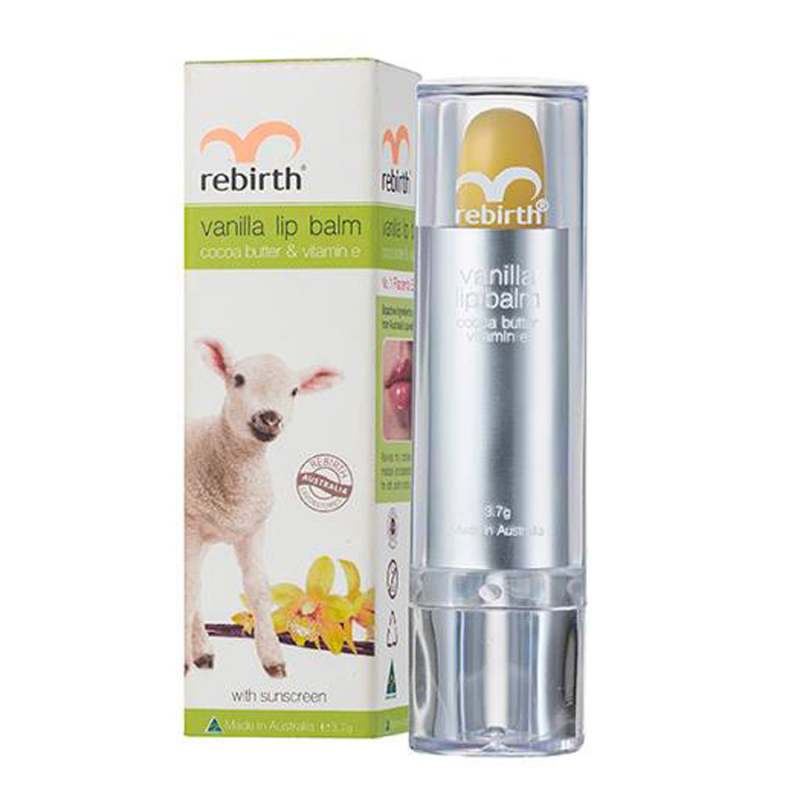 Son dưỡng môi Rebirth Vanilla Lip Balm 3.7g