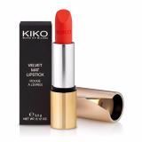 Son lì Kiko 605 Velvet Mat Fire Red 3.5g