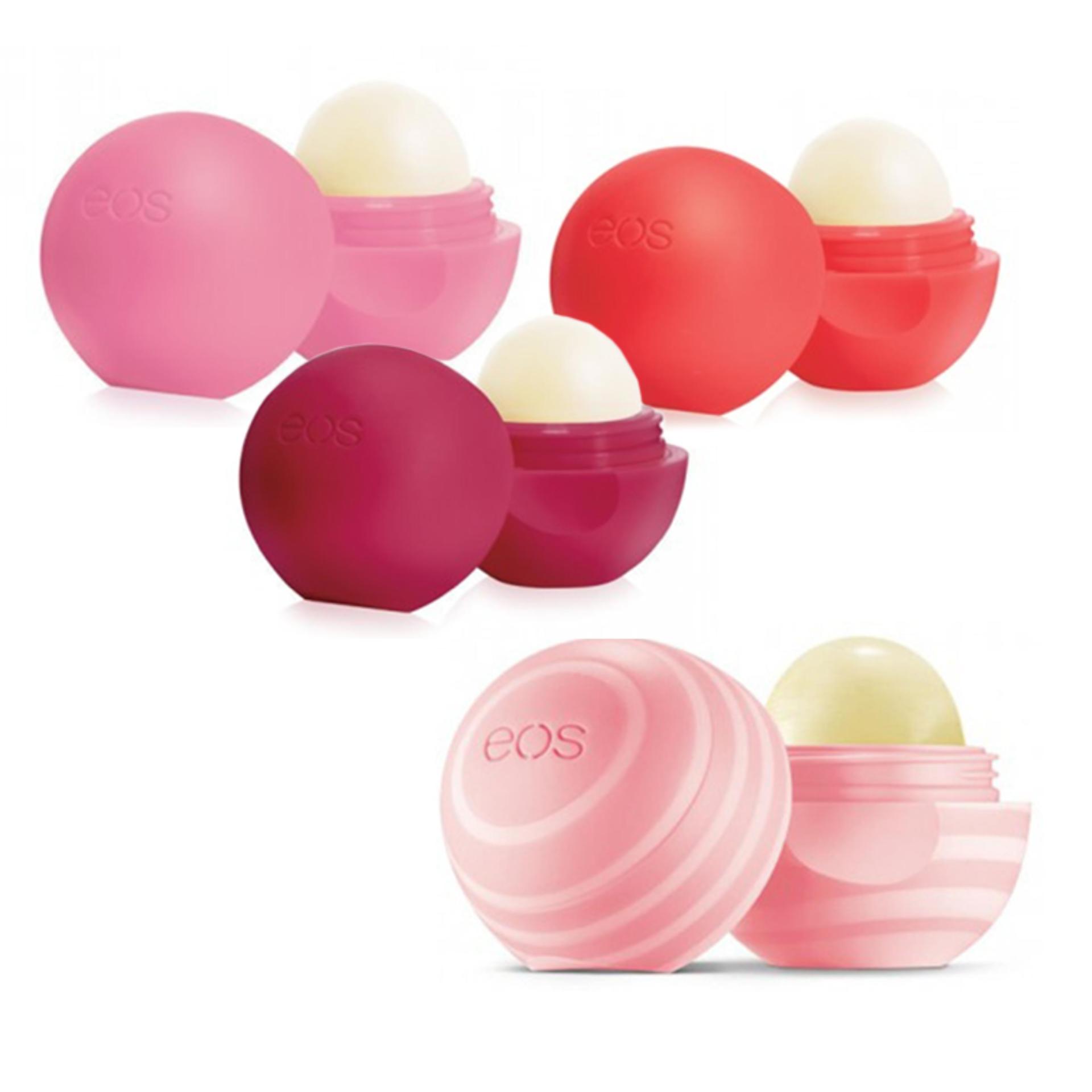 Son trứng dưỡng môi EOS Visibly Soft Lip Balm 7g - Pomegranate Raspberry