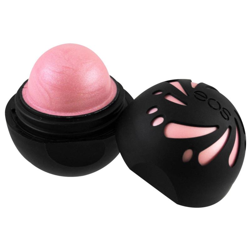 Son trứng dưỡng môi phiên bản có màu thêm một ánh nhũ lung linh EOS Shimmer Lip Balm Sphere Sheer Pink  7g cao cấp