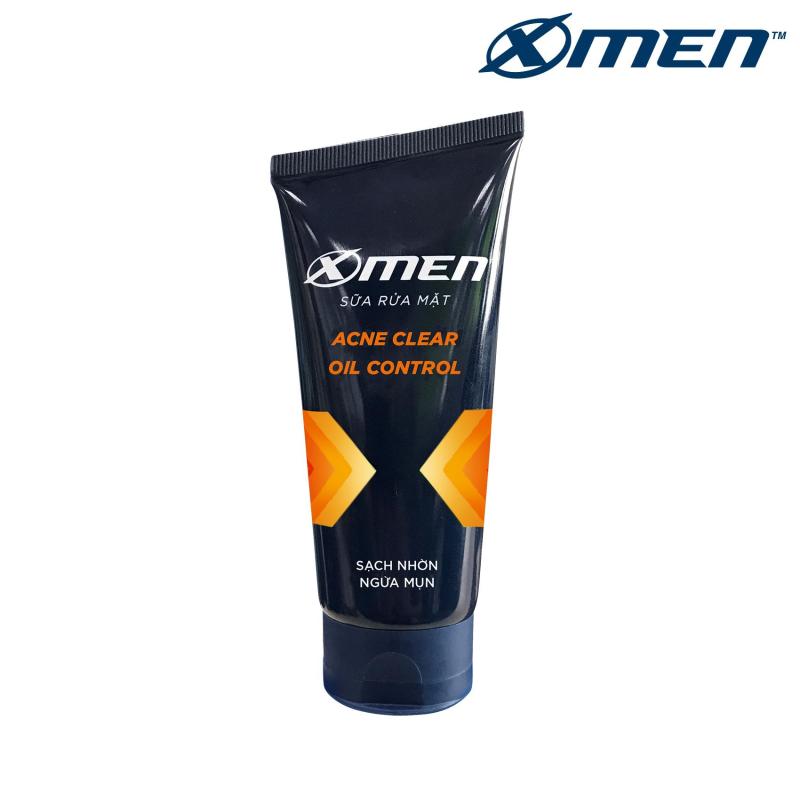 Sữa rửa mặt X-Men Sạch nhờn ngừa mụn 100g