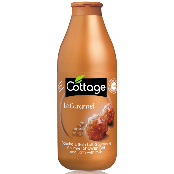 Sữa tắm dưỡng da hương Caramen COTTAGE Le Caramel 750ml nhập khẩu