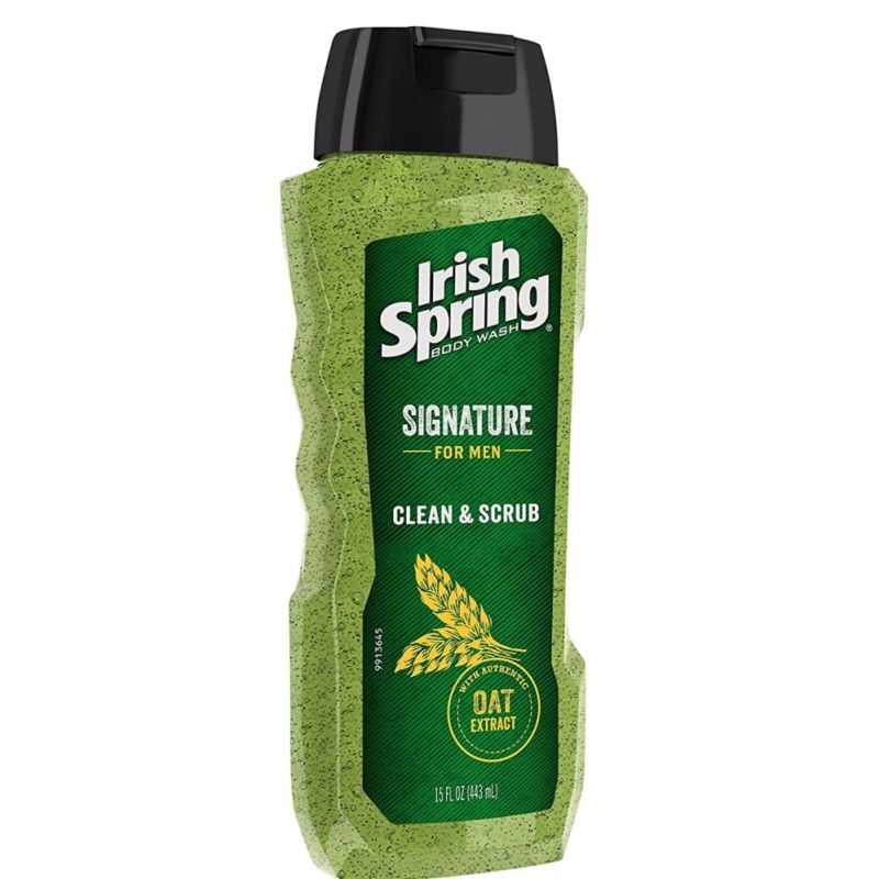 Sữa tắm Irish Spring Signature for men Clean & Scrub 443ml