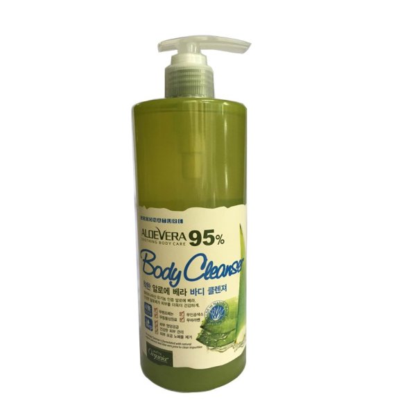 Sữa tắm ORGANIA White Good Nature Aloe Vera Body Cleanser 500g nhập khẩu