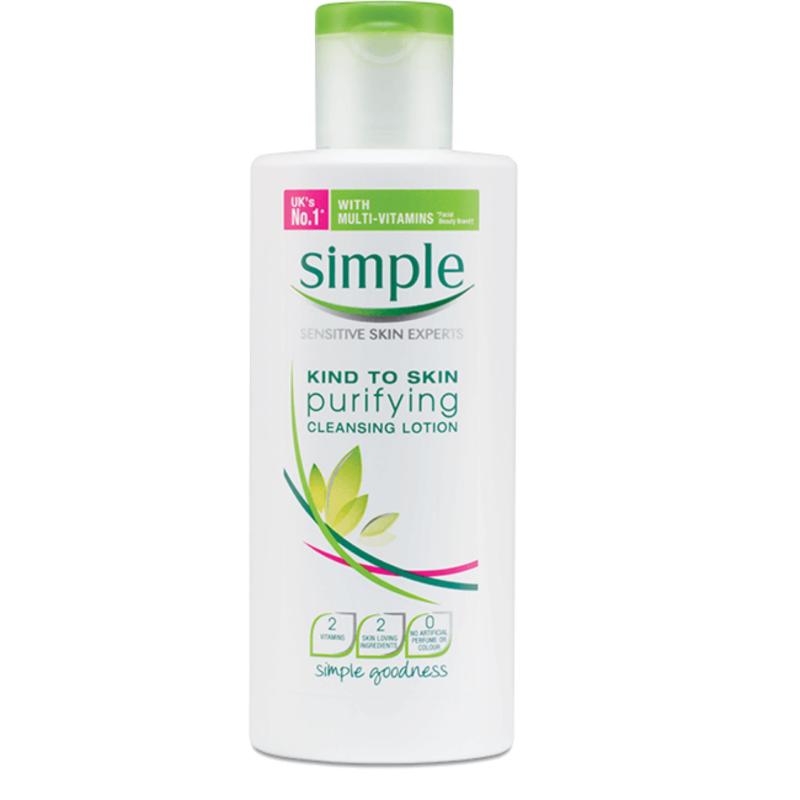 Sữa tẩy trang Simple Kind to Skin Purifying Cleansing Lotion 200ml cao cấp