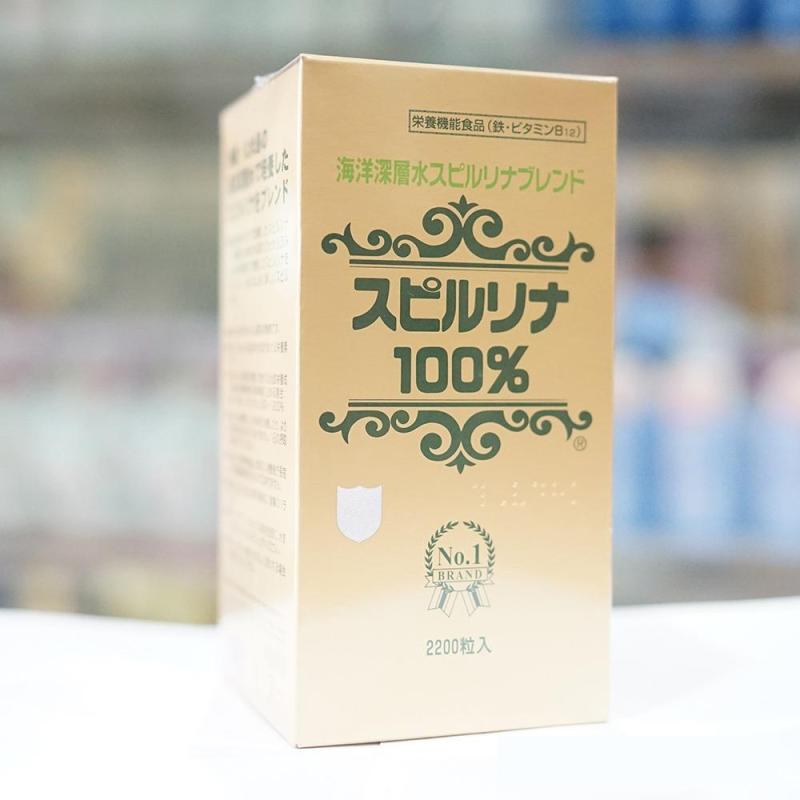 Tảo xoắn Spirulina nội địa Nhật Bản 2200 viên tốt nhất