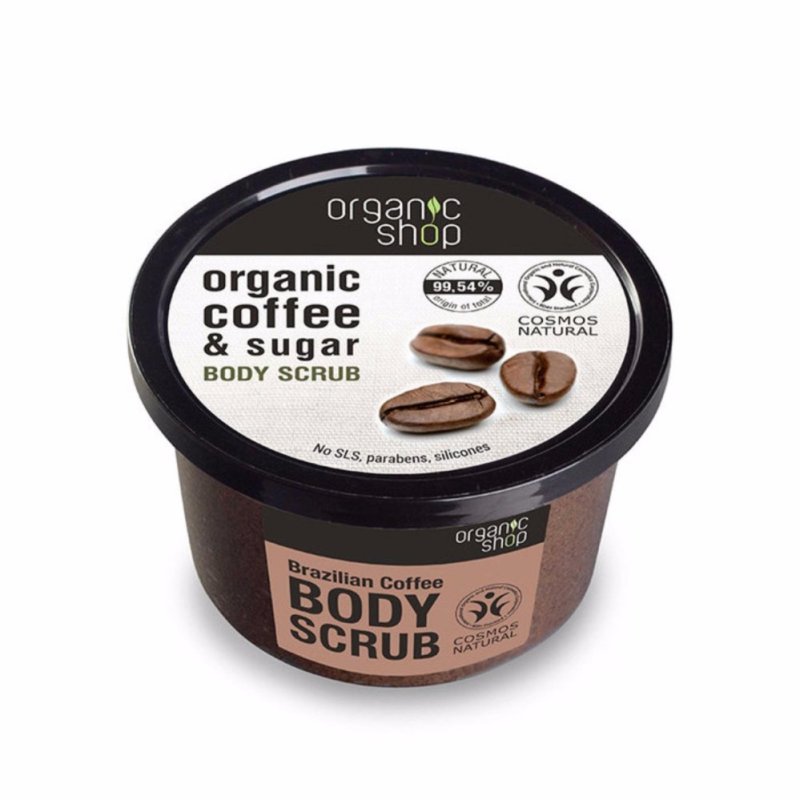 Tẩy Tế Bào Chết Toàn Thân Organic Shop Organic Coffee & Sugar Body Scrub 250ml