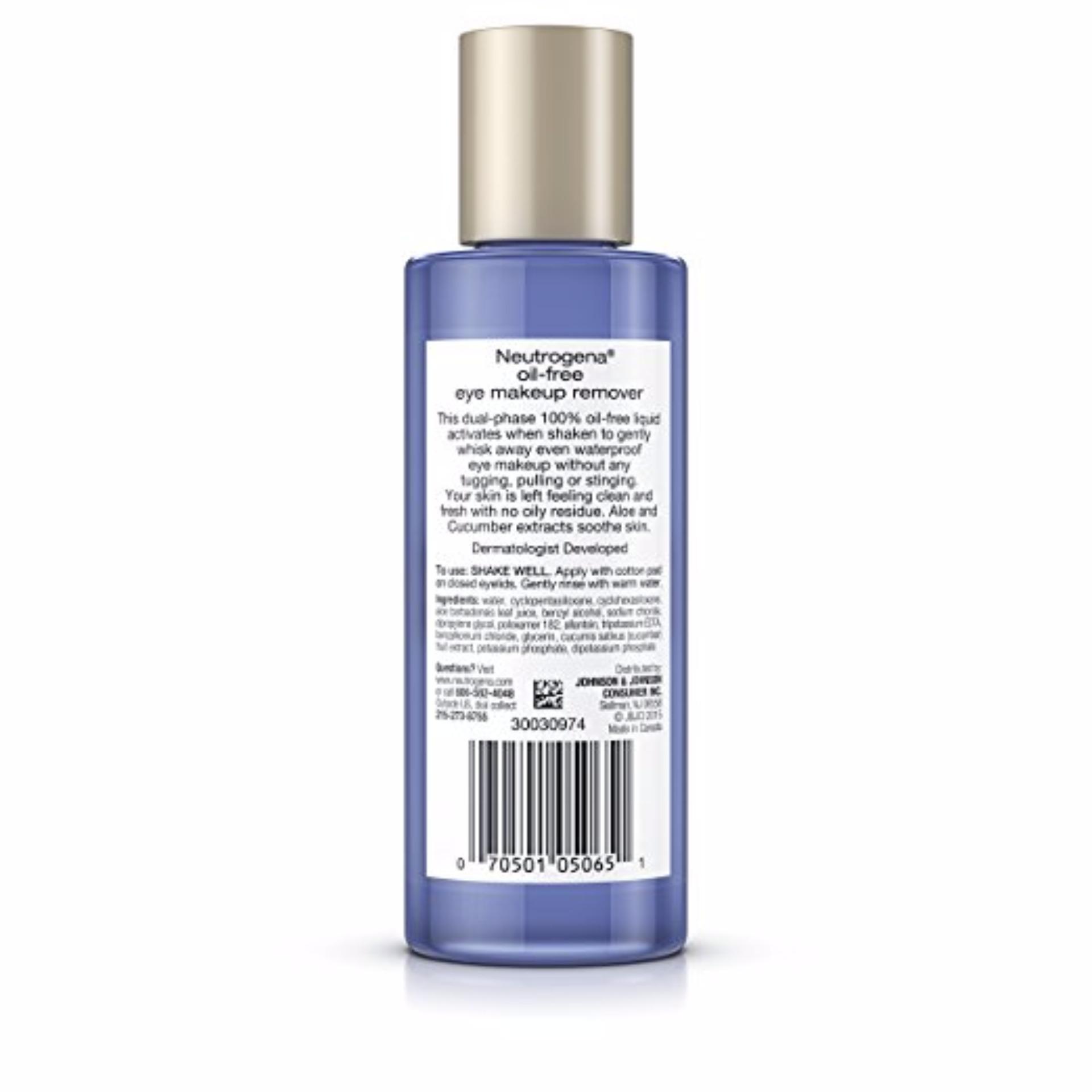 Tẩy trang chuyên dụng cho mắt môi Neutrogena Oil-Free eye makeup remover 162ml