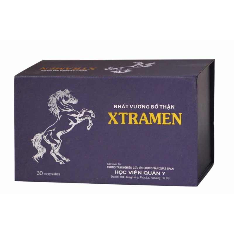 Thực phẩm chức năng hỗ trợ điều trị yếu sinh lý nam giới Nhất Vương Bổ Thận Xtramen nhập khẩu