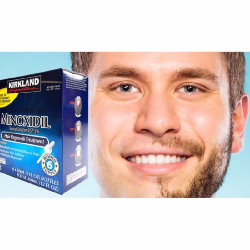 Dung dịch mọc râu Kirkland Minoxidil 5% dạng lỏng (60ml) giá rẻ