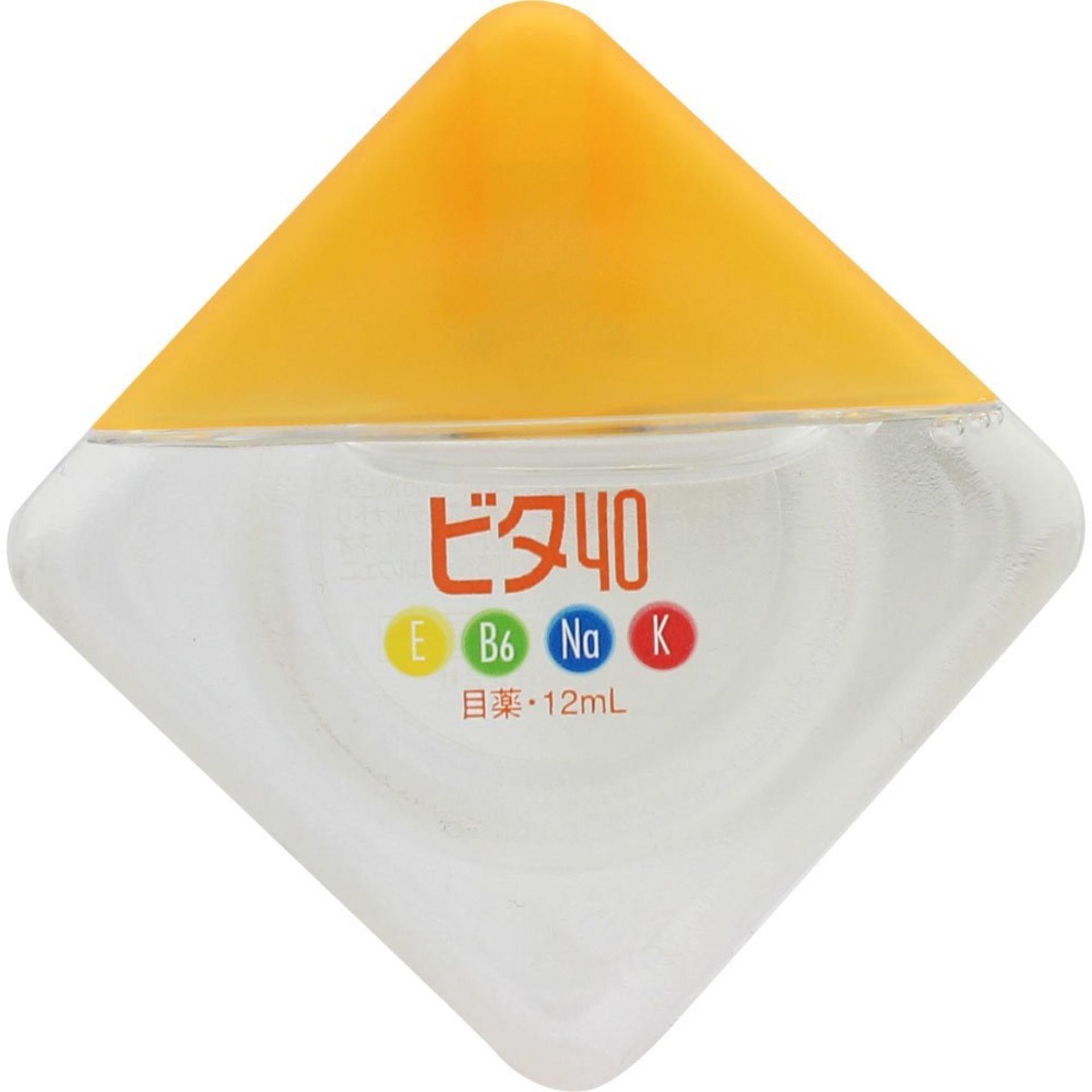 Dung Dịch Nhỏ mắt Vitamin 40α 12ml Màu Vàng
