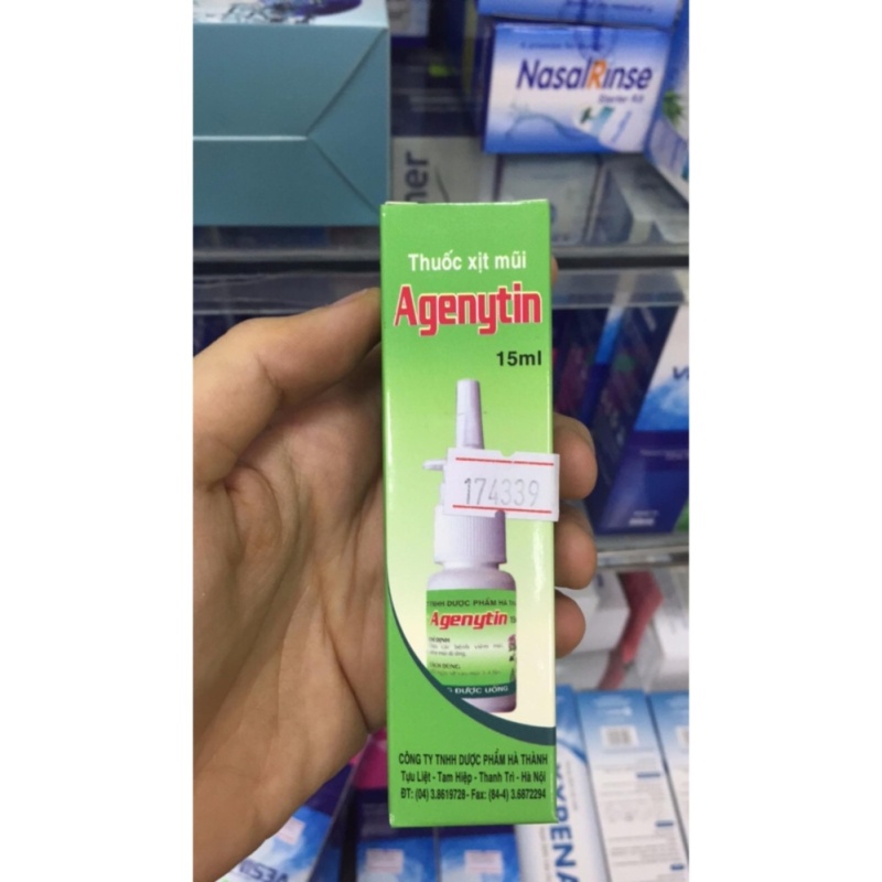 Thuốc xịt mũi Agenytin 15ml tốt nhất