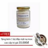 [HCM]Tinh Bột Cám Gạo Trị Nám 100G + Tặng Bộ Đắp Mặt Nạ Inox