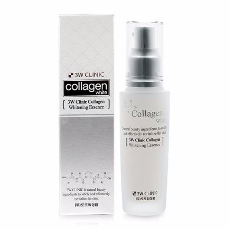 Tinh chất dưỡng trắng da bổ sung collagen 3W Clinic Collagen Whitening Essence 50ml nhập khẩu
