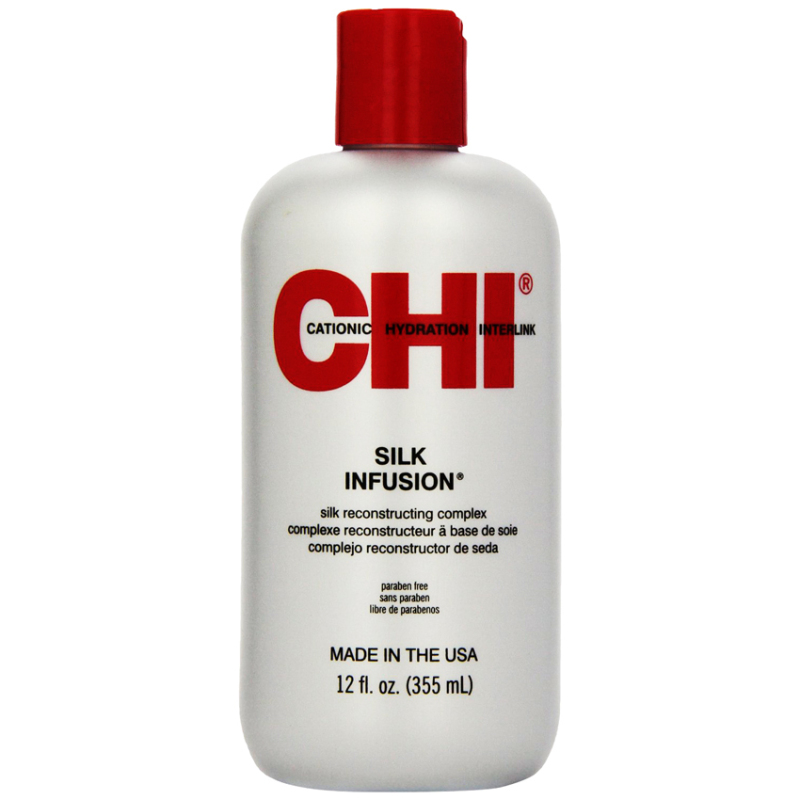 Tinh dầu dưỡng bóng tóc CHI Silk Infusion 355ml cao cấp