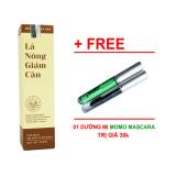 TINH DẦU LÁ NÓNG GIẢM CÂN, GIẢM MỠ BỤNG ( TẶNG DƯỠNG MI MOMO MASCARA )