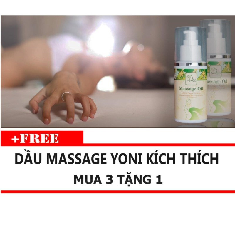 Tinh dầu Massage Yoni Kích Thích OLEO 100ml Mua 3 Tặng 1