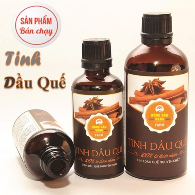 Tinh Dầu Quế Nông Sản Vàng 40ml nhập khẩu