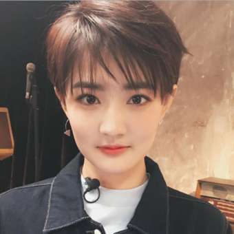 Tóc giả tomboy nguyên đầu sợi tơ Hàn Quốc - TG60 ( NÂU SOCOLA )