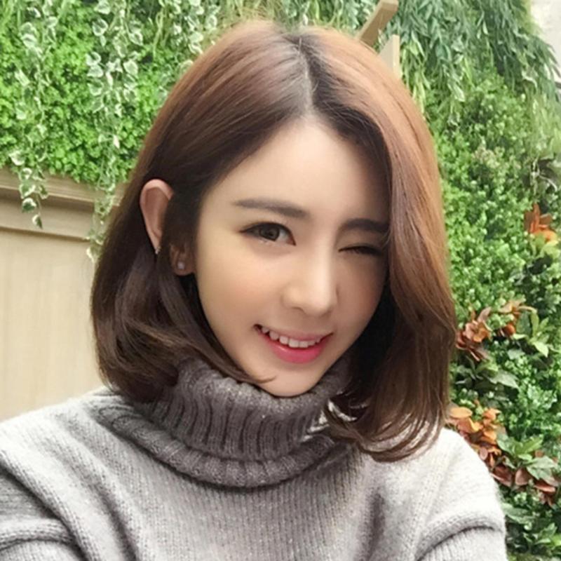 Tóc giả nữ Hàn Quốc có da đầu + tặng Lưới trùm- TG8165 ( MÀU NÂU TỐI HƠN TRONG HÌNH 1 TÔNG ) giá rẻ