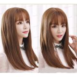[HCM]Tóc giả thẳng dài có da đầu mái thưa - TG50