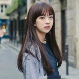 Tóc giả thẳng dài mái ngang - tg60