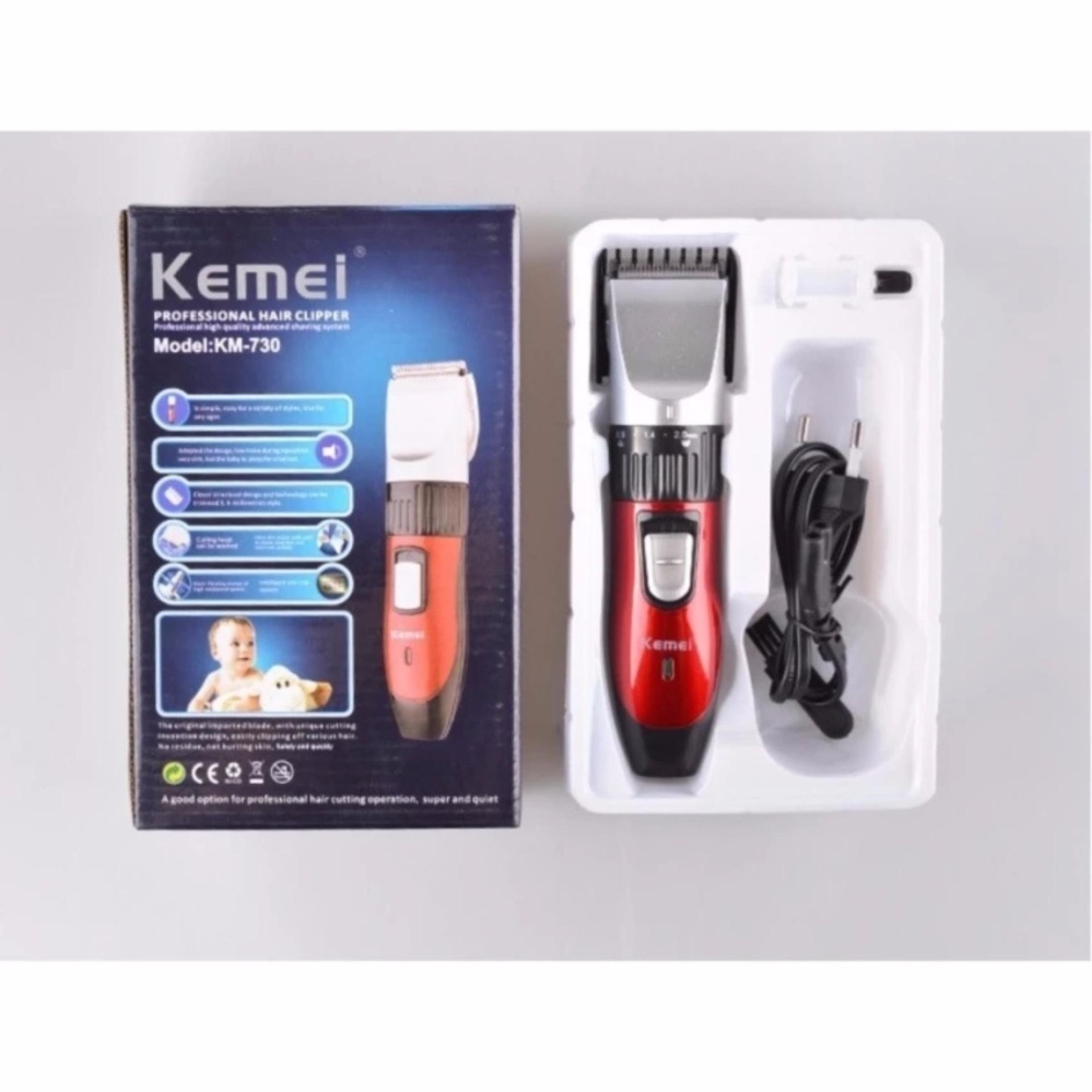 Tông đơ cắt tóc cho bé yêu kemei 730